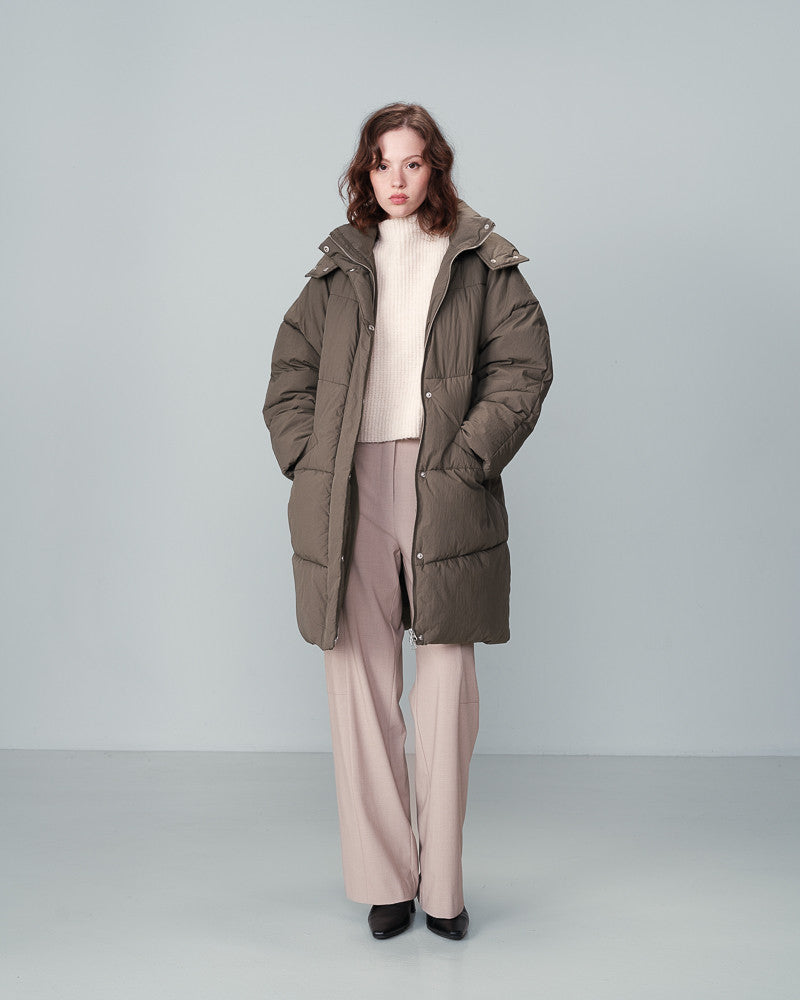 PUFFER JACKET KAKI NORTH