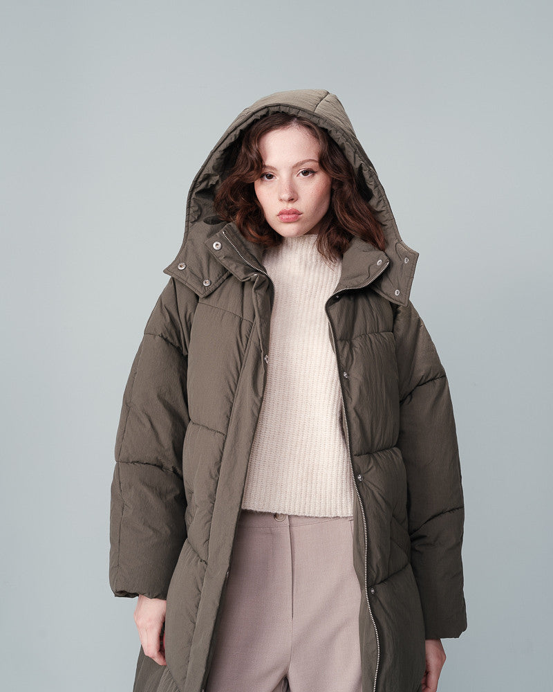 PUFFER JACKET KAKI NORTH