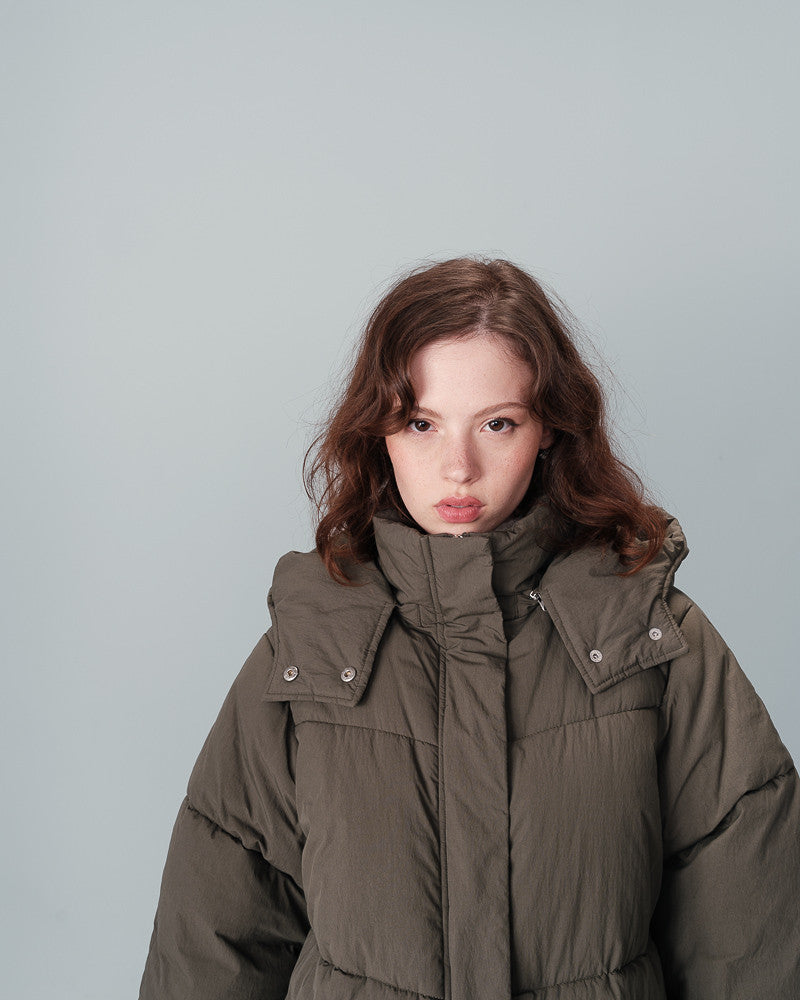 PUFFER JACKET KAKI NORTH