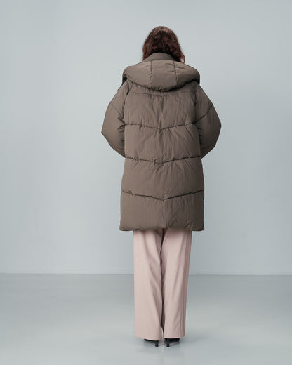 PUFFER JACKET KAKI NORTH