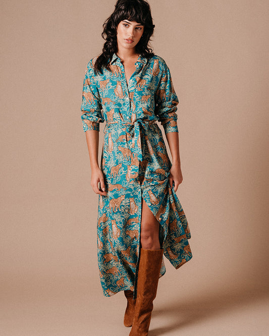 ROBE LETTY VERT