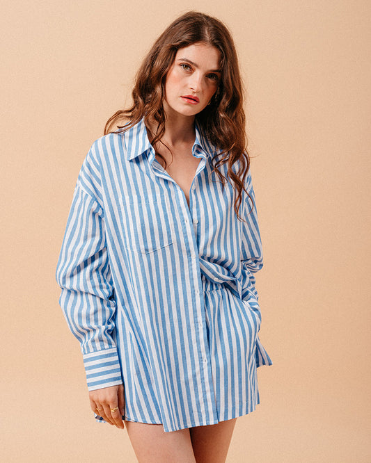 SHIRT BLEU MONTREUIL