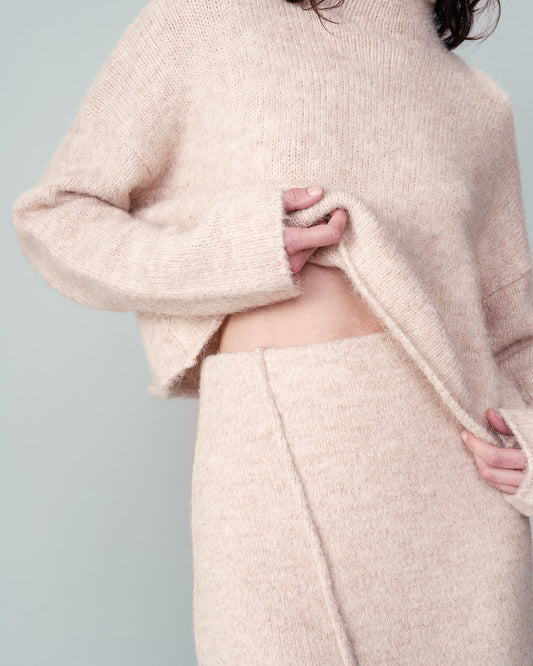 SKIRT BEIGE NASTIA