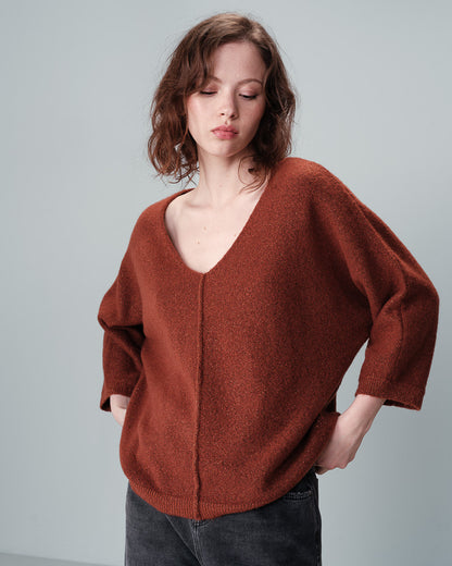 SWEATER CARAMEL NADIR