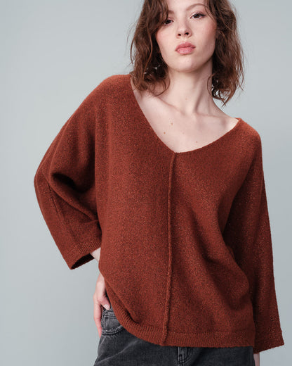 SWEATER CARAMEL NADIR