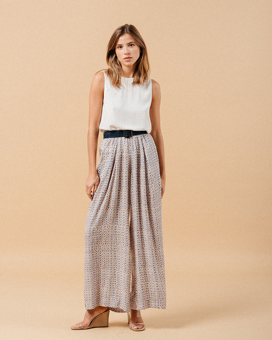 TROUSERS MASHA BLEU